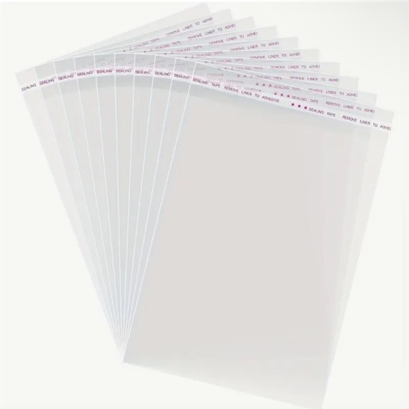 Other - 100 Clear cellophane bags 6x9